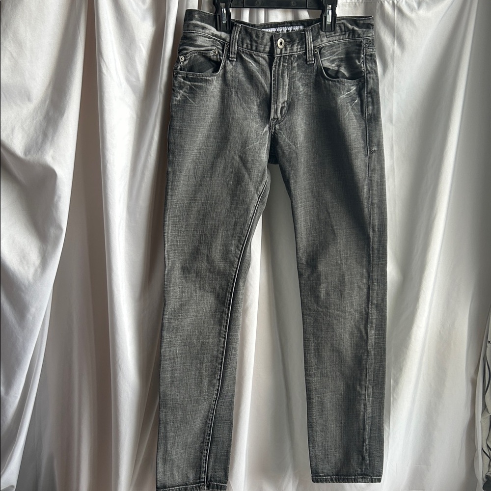 Express Men's Charcoal Slim Jeans
